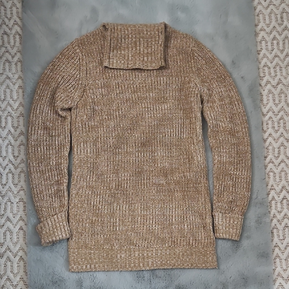 Brave Soul Brown Turtleneck Sweater